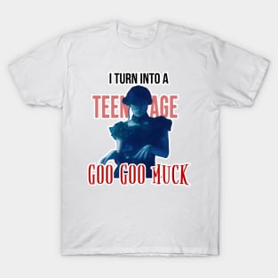 I turn into a teenage GOO GOO MUCK - The Cramps | Wednesday Addams Jenna Ortega Dance Netflix T-Shirt